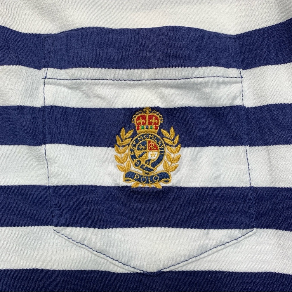 Polo by  Ralph Lauren men’s short sleeve nautical shirt-XL - Picture 5 of 12